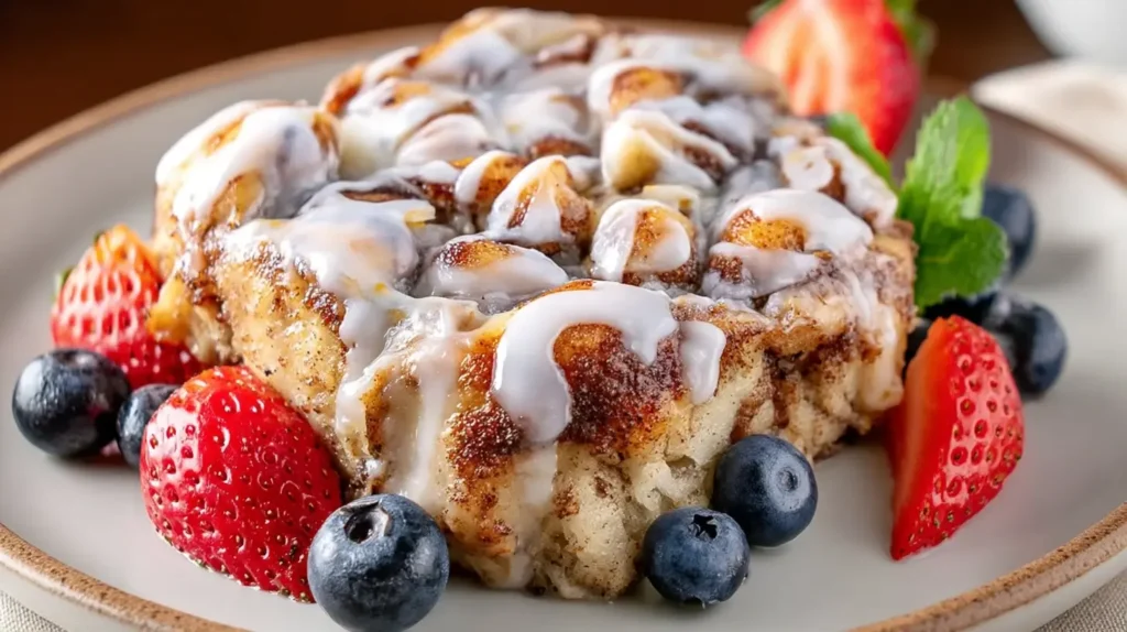 Cinnamon Roll Casserole